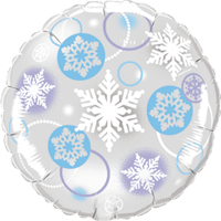 Snowflake Impressions balloon