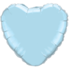 18" Heart Baby Blue Balloon in a Box Small Image